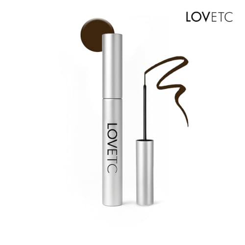 Image of Demi-Matte Liquid Eyeliner, 24-Hr Longwear, Cedar Kiss 3.5ml | Waterproof, Smudge-Proof, Ultra-Fine Precision Tip, Intense Color Payoff, Quick Drying, No Clumping