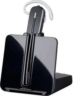 Plantornics CS540 - Wireless Headset System, Convertible, DECT 6.0, 7 Hour Talk Time, 350’ Range, 6800 Hz Frequency, Connects to Desk Phone - 84693-01 (CS540)