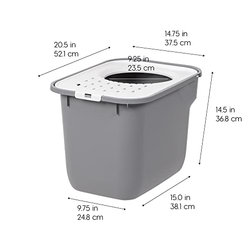 Iris 589655 Usa Cat Litter Box, Top Entry Litter Box thumb #1