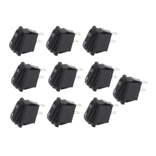 Interruptor basculante KCD3 de 34x17,5 mm con diseño robusto para montajes limpios 3