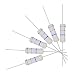uxcell 60Pcs 4.7 Ohm Resistor, 2W 5% Tolerance Metal Oxide Film Resistors, Axial Lead, Flame Proof for DIY Electronic Projects and Experiments