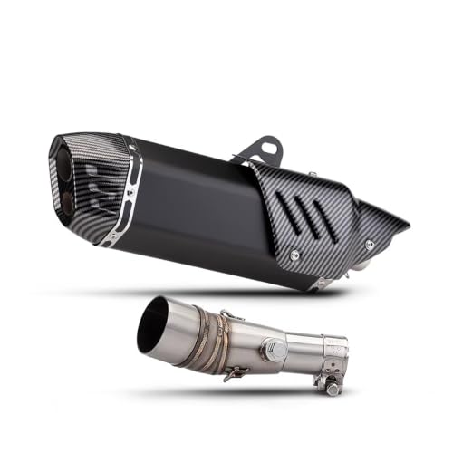 Tuyau d'échappement scooter Forza 300 collecteur inox de liaison 51mm pour trajets urbains