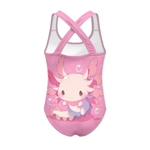 Girls One Piece Swimsuits Quick Dry Beach Swim Bathing Suit Crossback Swimwear for Summer Pool Party 5-14 Years2