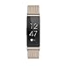 QusFy Metal Band Compatible with Fitbit Inspire & Inspire HR, Stainless Steel Magnetic Replacement Band Accessories Small Large for Women Men, Silver, Black, Lilac, Sangria, Champagne