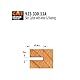 CMT ORANGE TOOLS 923.330.11A - HARTMETALL-SCHLITZFRÄSER Z3 S=8 D=47,6X3