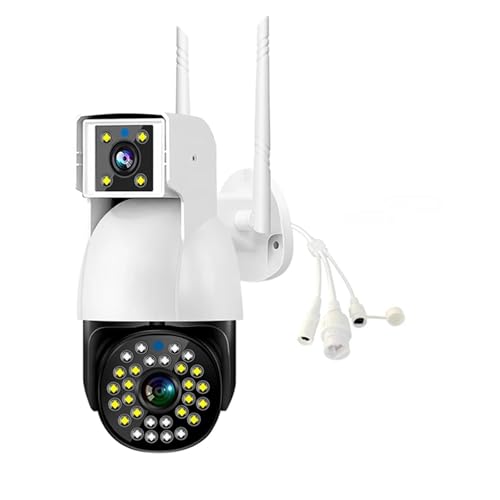 AUBEST Telecamere di Sicurezza, Telecamera IP 4G Sim Camara Esterna