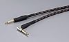 ROLAND , Gold series Ric-G5A Instrument Cable 5Ft 1.5M Angled Straight Black #1