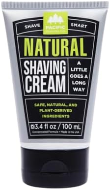 Pacific Shaving Company All Natural Shaving Cream - 3 oz