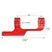 TACFUN Slim Offset Cantilever Picatinny Weaver Scope Mounts 1