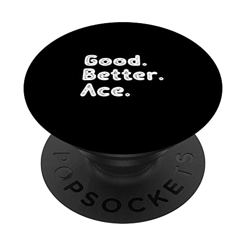 Good better Ace PopSockets Swappable PopGrip, Black
