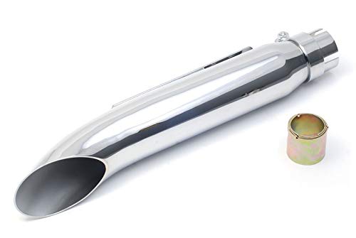 Silenziatore Classic Turn OUT, corto, cromato