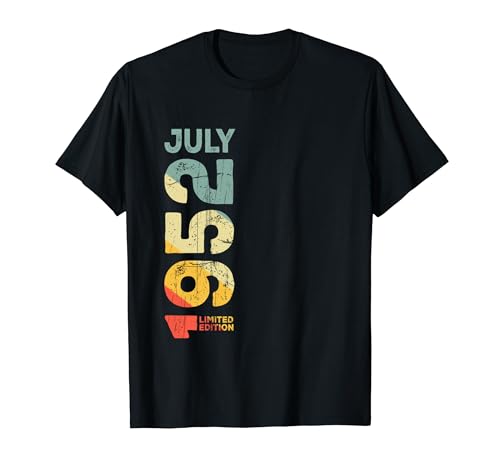Retro Vintage July 1952 Year 1952 Vintage 1952 Since 1952 T-Shirt