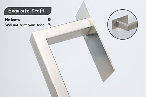 Vanloory Bathroom Towel Bar Self Adhesive, No Drilling Towel Rack Easy To Install, Hand Towel Holder Made Of Premium Stainless Steel Sticky On Hand Towel Hanger For Kitchen, Toilet.(16In, Brushed) #TOP4