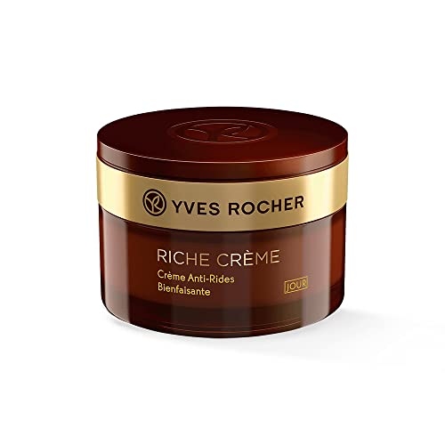Yves Rocher Vegan Beneficial Anti-Wrinkle Day Cream With 30 Precious Oils, 50 ml (Pack of 1)