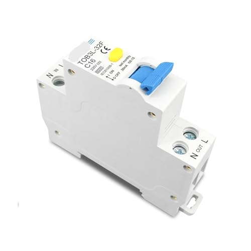 Disjoncteur différentiel 1P+N 16A 6KA boîtier compact 18mm haute précision - 2