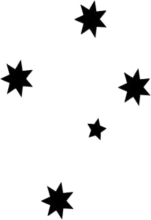 Australia Southern Cross Constellation Stars Australian Vinyl Sticker Decal for Car Truck Motorcycle Windows Bumper Laptop Home Wall Decor - Many Colors & Sizes