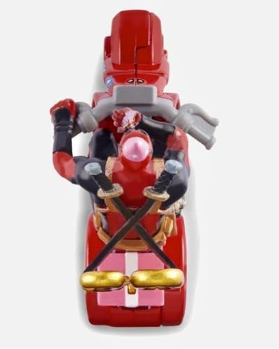 Deadpool Marvel Hot Wheels SDCC 2021 scooter exclusif miniature de collection - 4