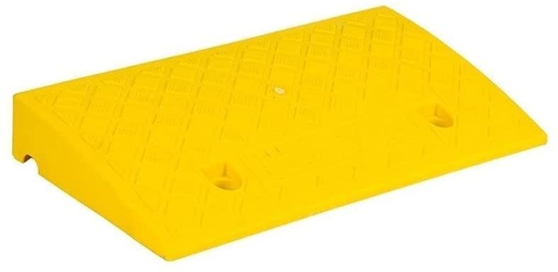 Tapis de marche en plastique de couleur pour franchir les seuils et trottoirs