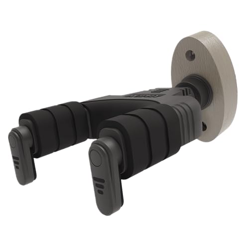 AUPHY Guitar Wall Mount Guitar Guitar Hanger with Automatic Lock and Swivel Design for Classical Guitar?Electric Guitar?Acoustic Guitar and Bass etc