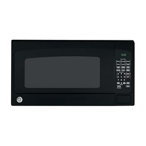 GE Countertop Microwave Oven, 1,200-watt Capacity, 2.0 Cubic Ft., 8 Auto Setting Cooking Settings, Child-Lock Technology, Kitchen Essentials for the Countertop, Dorm Room or Apartment, Black