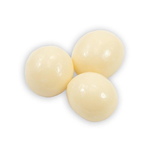 Bulk White Chocolate Covered Espresso Beans | 5Lb Bulk Resealable Bag | Premium Quality White Chocolate | 5Lb Bulk Bag | Energizing Snacks Throughout The Day | Delicious Caffeinated Treats | By Dilettante Chocolates #TOP1