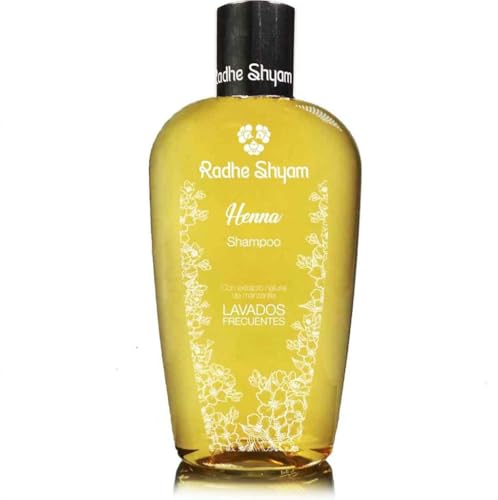 Radhe Shyam Champu Henna Cabello Lavados Frecuentes 400Ml.