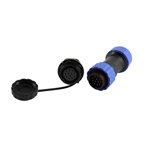 Conector Aviación Impermeable SD20-12 12 Pines miniatura 3