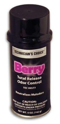 Technicians Choice TEC99577 Berry Aerosol Bomb Total Release Odor Control (Case, 12 Cans)