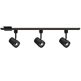 WAC Lighting H-7011/3-930-BK Oculux 3 Light H Track Luminaire Kit, Black