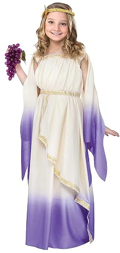 Disfraz de Diosa Morada para Niñas miniatura 1
