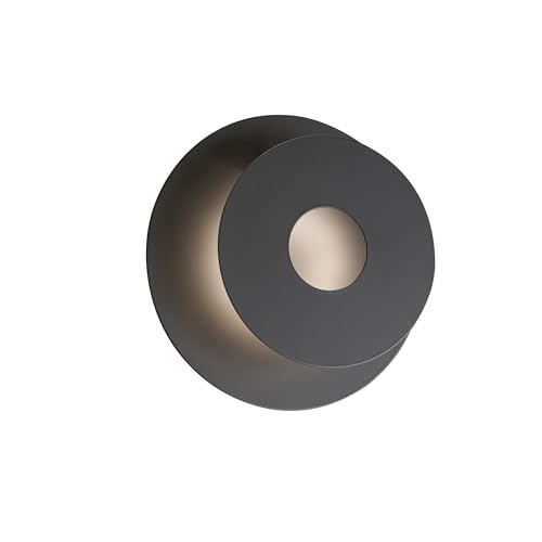Fischer & Honsel Wandleuchte, Hennes | sandschwarz| D: 18,00 cm Ausladung Wand: 7,30 cm| 1x LED 7,0W 3000 K inkl.| 840 lm| EEG: F | 30472 Fischer & Honsel Wandleuchte, Hennes | sandschwarz| D: 18,00 cm Ausladung Wand: 7,30 cm| 1x LED 7,0W 3000 K inkl.| 840 lm| EEG: F | 30472