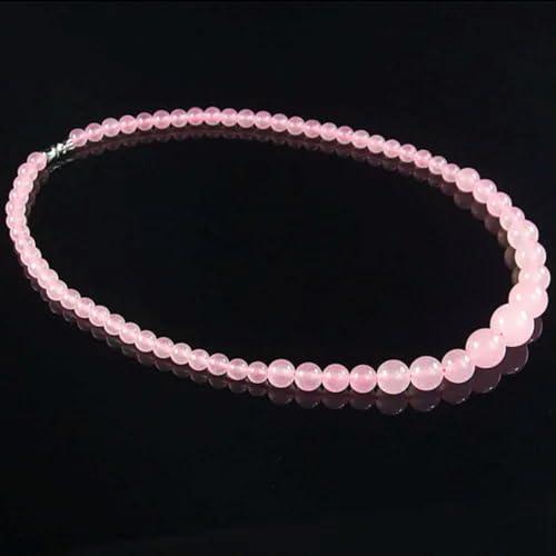 Collier de perles rondes en jade multicolore 6-14 mm création joaillière d'exception