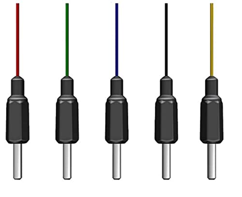 Contact Type Single Pin Stainless Steel sensors for Water Level Controller and Indicator (Black, Blue, Green, Yellow and Red)- Pack of 5 (B0BR647GGT) Amazon Price History, Amazon Price Tracker