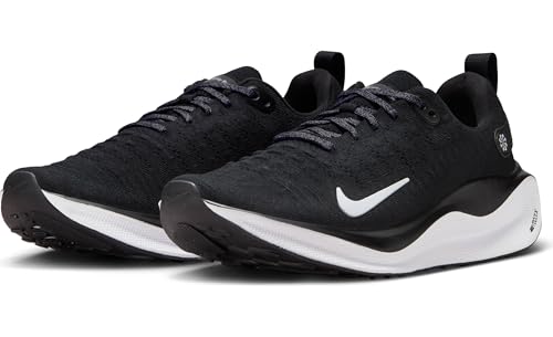 Nike InfinityRN 4 Men's Road Running Shoes (Extra Wide) (FN0881-001, Black/White)2