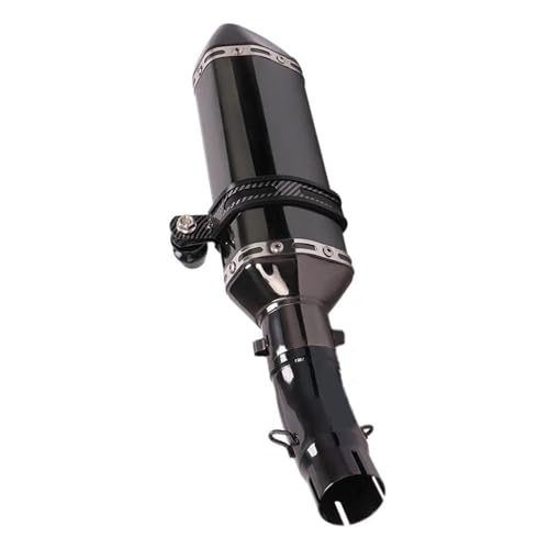Silencieux d'échappement moto noir pour pot Ninja 400 et tube intermédiaire Z400 2018-2021