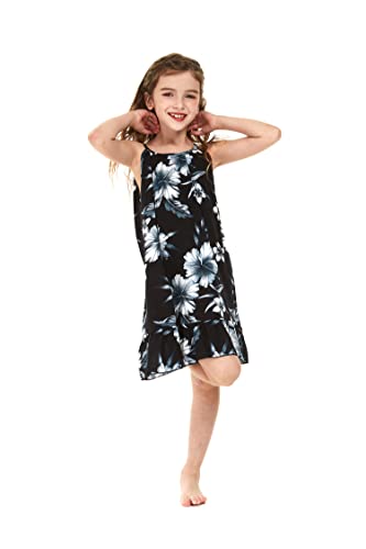 Image of Hawaii Hangover Family Matching Hawaiian Clothes, Midnight Bloom | Family matching Hawaiian outfits, Midnight Bloom, lightweight rayon, machine washable, tropical floral print, luaus, cruises