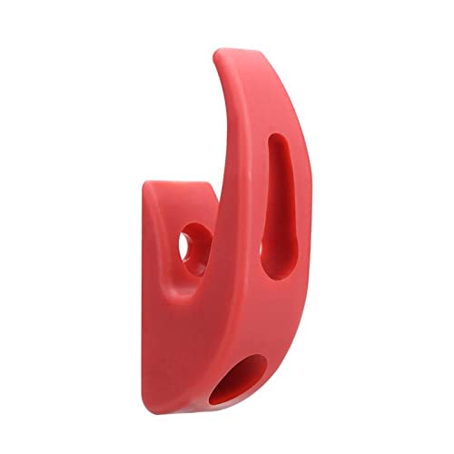 ANUTE Fit for Xiaomi Fit for Mijia Fit for M365 Pro Front Hook Hanger Electric Scooter Helmet Bags Grip Scooter Grip Handle Hook Part (Color : Rojo)