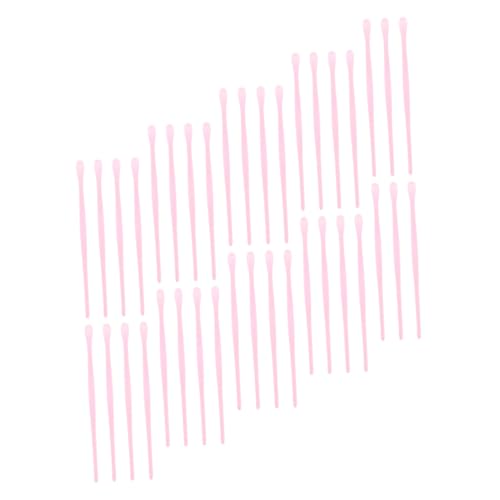 PERSELOSO 80個 耳 ピック スクープ スティック 耳垢 耳 ディガー ワックス 除去 スプーン ピック 綿棒 ベビー リムーバー ランダムカラー