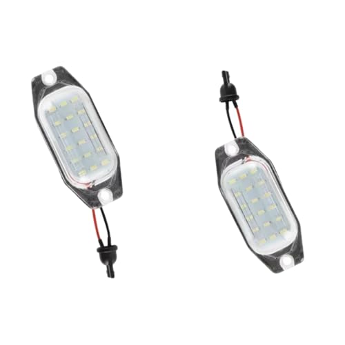 Pilotos de matrícula coche Toyota Land Cruiser Prado iluminación trasera para viajes nocturnos