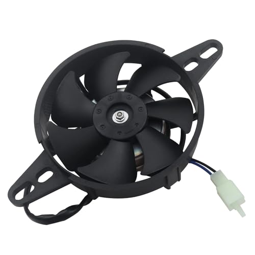 Ventilateur de refroidissement pour motocross en plein entraînement sur piste de terre