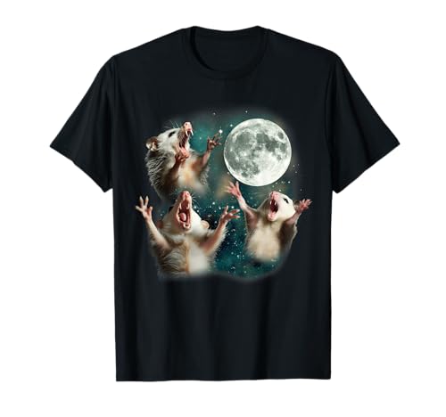 Three Possum Moon | 3 Opossum Funny Weird Cursed Meme...