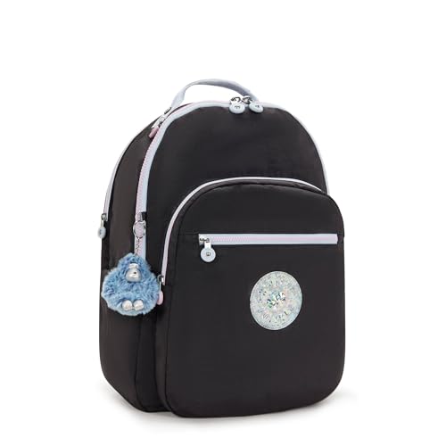 Image of Kipling Women's Seoul Extra Large 17 inch Laptop Backpack, Durable, Roomy with Padded Shoulder Straps, Built-In Protective Sleeve