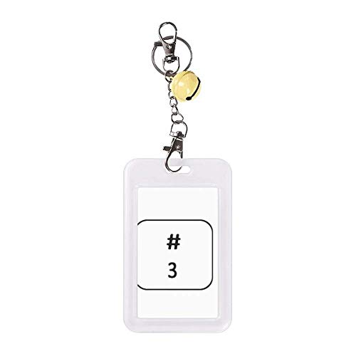 Protecteur carte de crédit luxe avec pochette jaune cloche et badge symbole de clavier 3