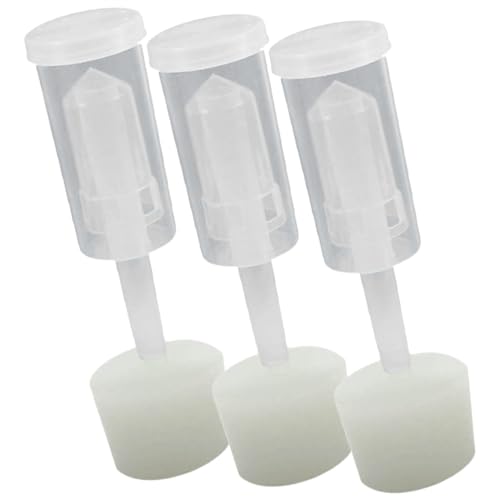 ANDRESLAD Válvulas de Aire para Fermentación con Tapones de Silicona Accesorios para Elaboración Casera de Vino Blanco Taponado Fácil para Vino Hidromiel y Jugos Kit
