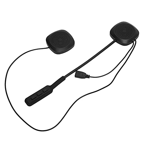 Motorcycle Helmet Headset, 5.0 HandsFree Stereo Helmet Headsets, Motorcycle Sports Headset with Microphone