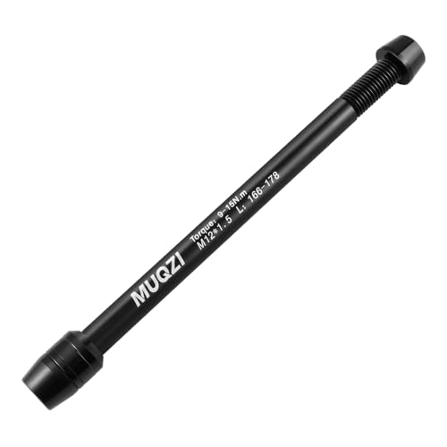 Rodillo de entrenamiento para bicicleta de eje pasante, entrenador Thru Axle – M12 ejes para bicicleta de montaña