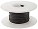 OK Industries KSW30BLK-0100 Wire; 100ft 30AWG silver plated copper; black Kynar insulated; low strip force