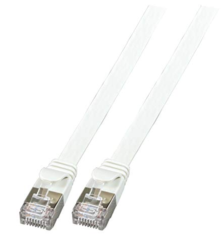 EFB-Elektronik RJ45 Flat Patch Cable U/FTP, Cat.6A, PVC, 0.25m, Grey
