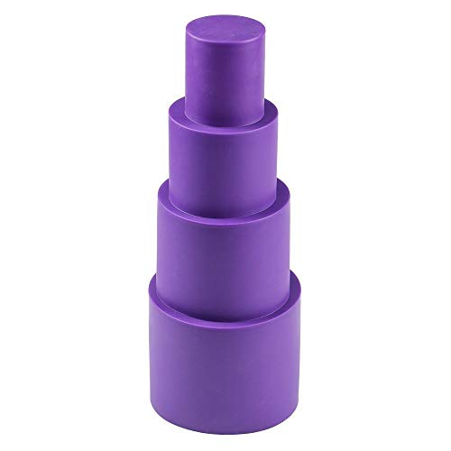 image for Webake Round Cake Pan Set Silicone Cake Mold Baking Pans for 4 Tiered 