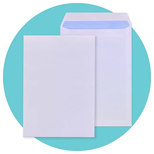 Triplast 50 x C5 White Self Seal Security Envelopes (Size: 229x164mm) | Fully Opaque, Self Sealing & Printer Safe Mailing Paper Envelopes | Ideal for Everyday Home, Office & Commercial Use